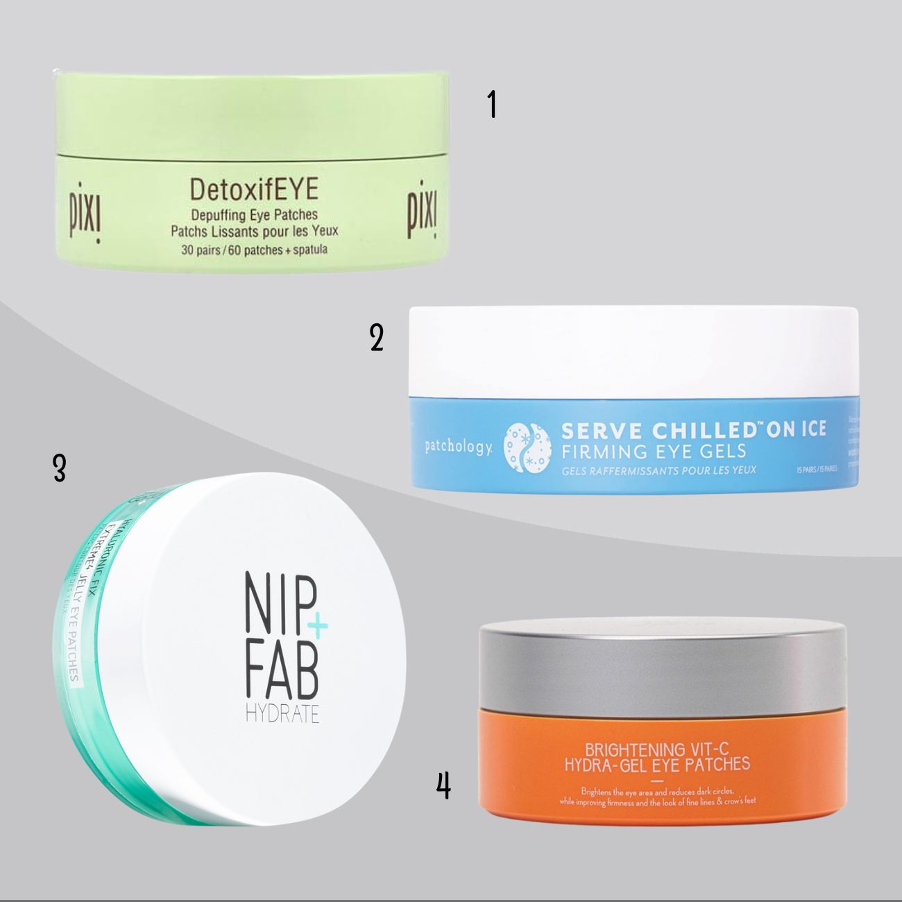 kourasmena matia pixi patchology nip+fab youth lab