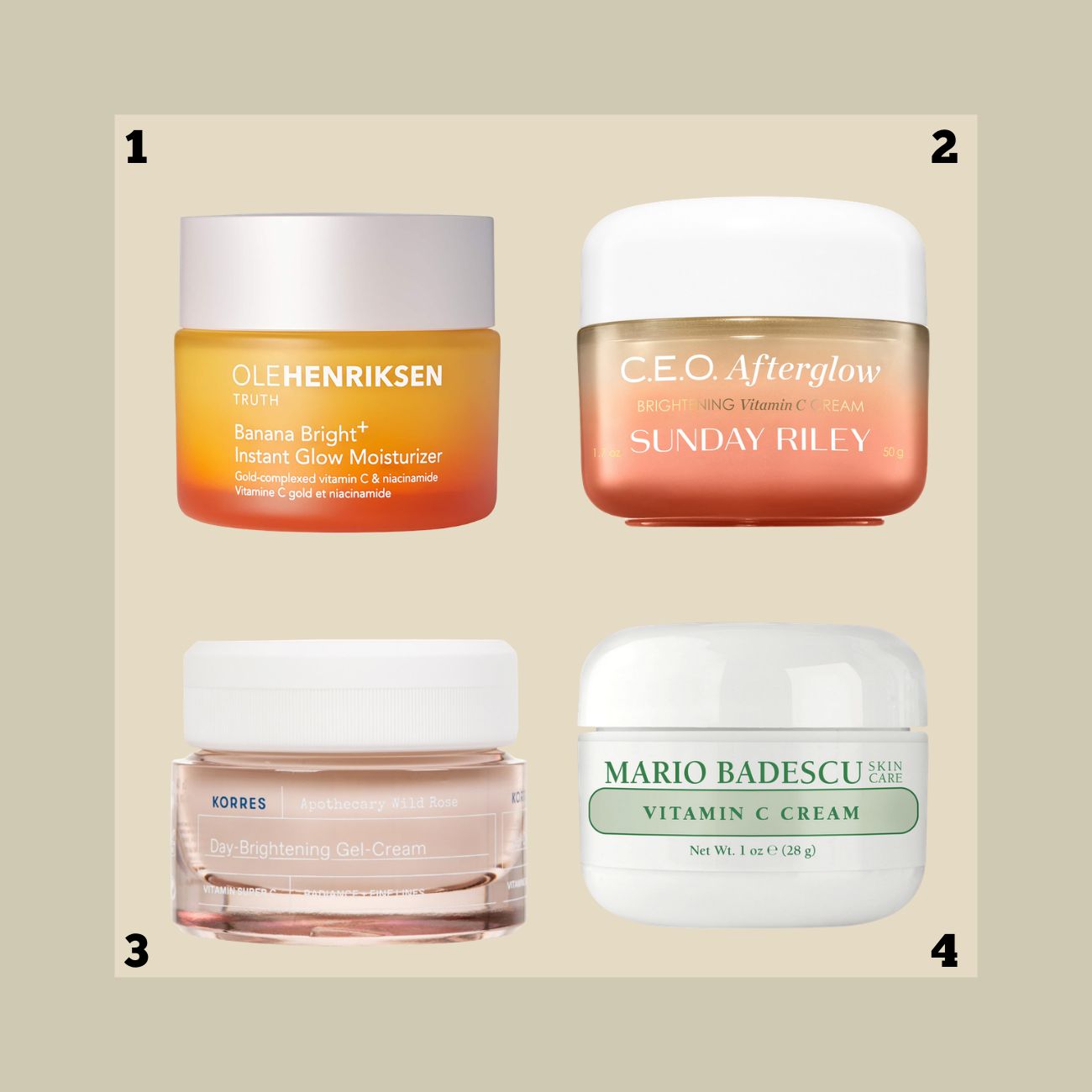 kremes prosopou vitamini C