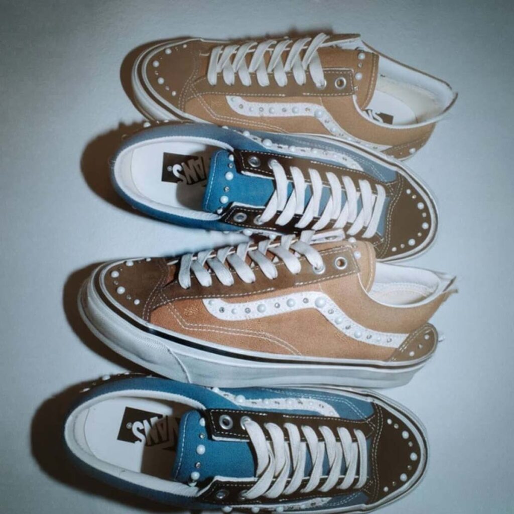 Vans με πέρλες; Θα τα φορούσατε;