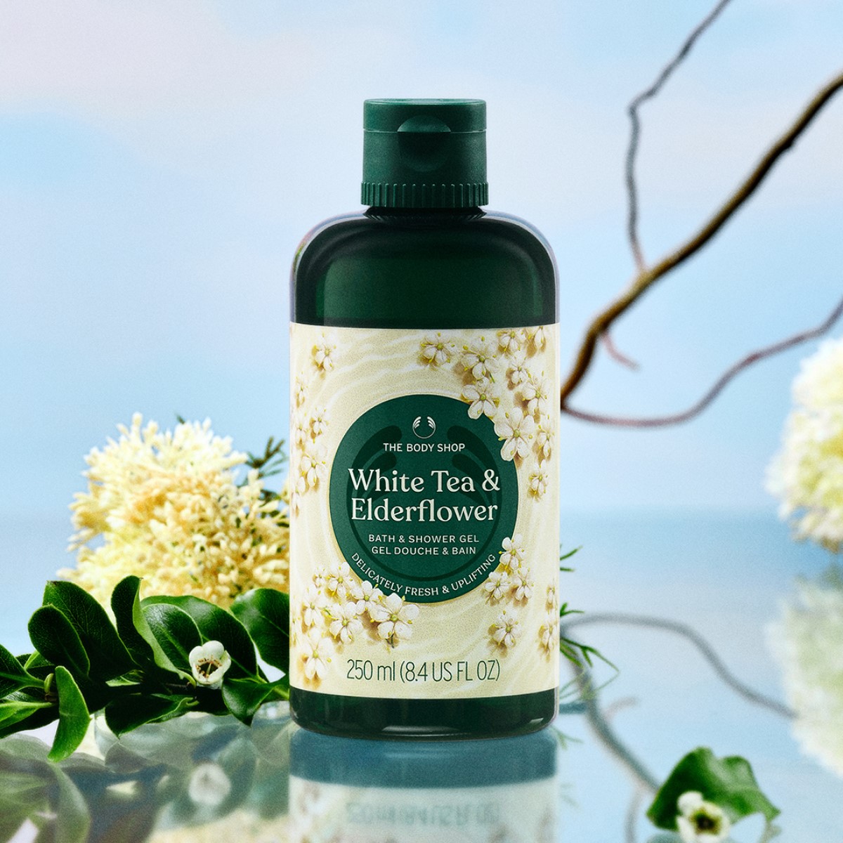 The body shop white_tea_elderflower_shower