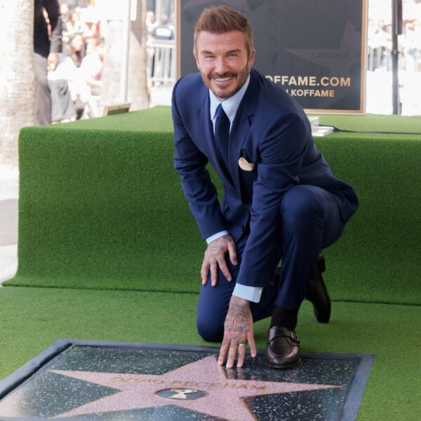 Ο David Beckham γράφει ιστορία: Ο πρώτος ποδοσφαιριστής με αστέρι στη Λεωφόρο της Δόξας του Hollywood