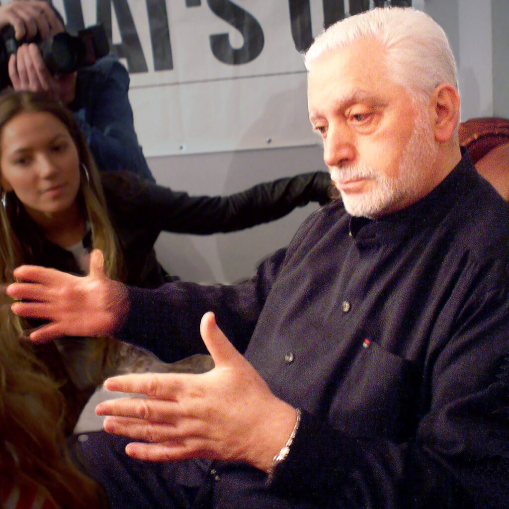 French_couturie_Paco_Rabanne_visited_Kyiv_in_2006