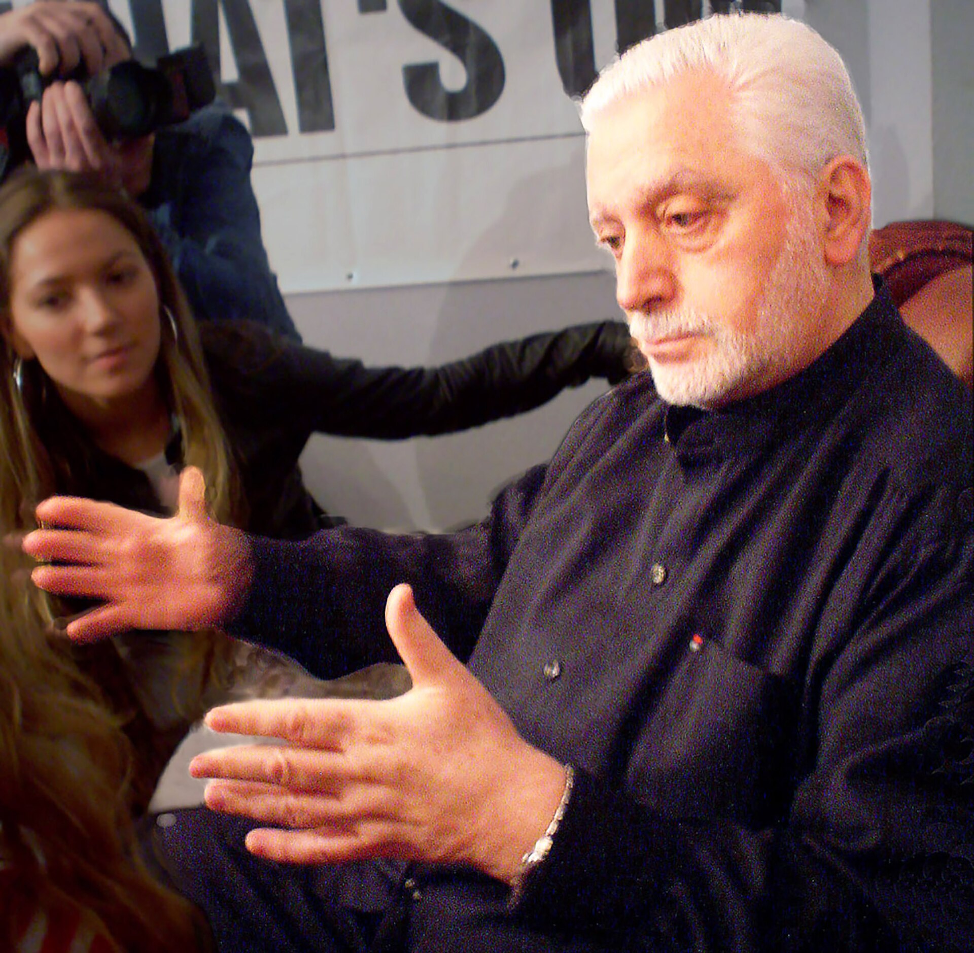 French_couturie_Paco_Rabanne_visited_Kyiv_in_2006