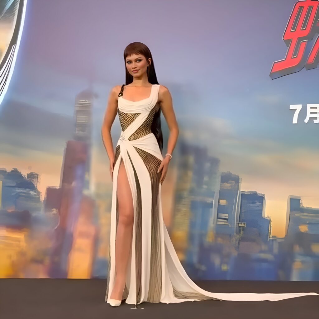 zendaya versace vintage