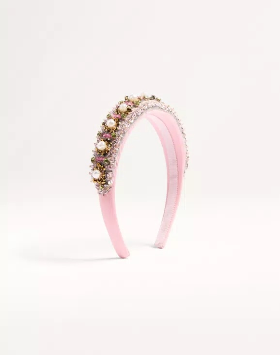 Valentino-Headband-In-Wool-And-Silk-With-Embroidery-- (1) copy