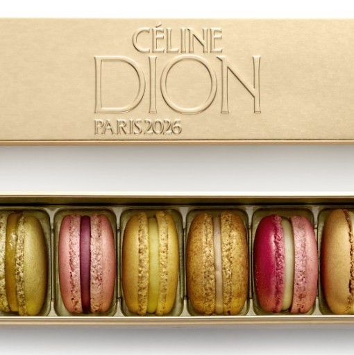 Η Céline Dion μας προσφέρει macarons και μας κακομαθαίνει