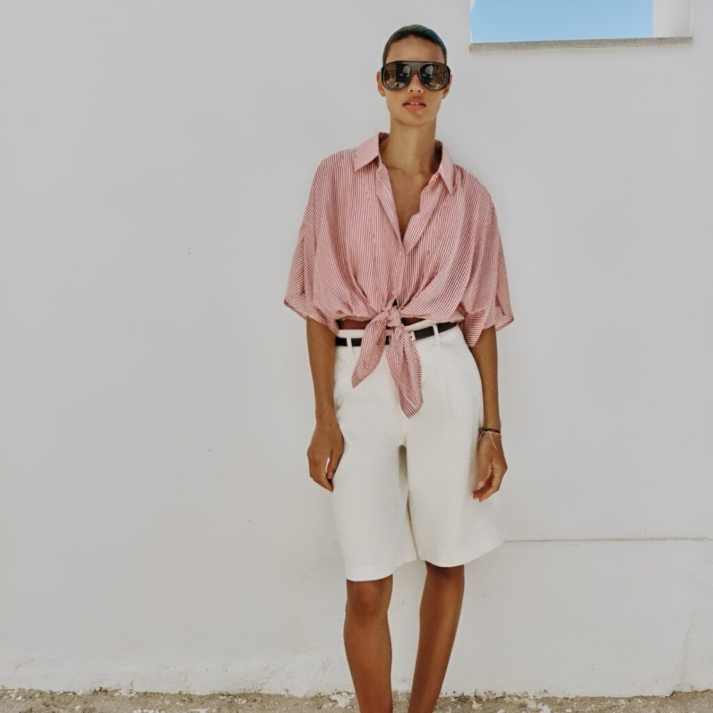 cropped πουκάμισο zara (2)