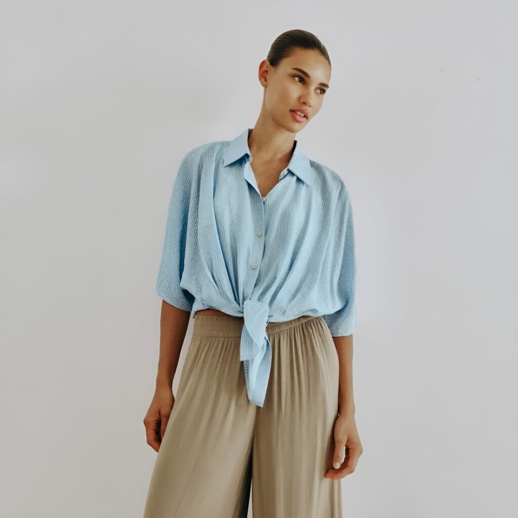 cropped πουκάμισο zara (4)