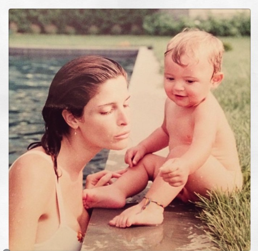 Stephanie Seymour +son