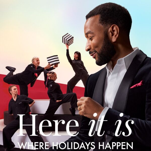 O John Legend γιορτάζει τα Χριστούγεννα στα Sephora