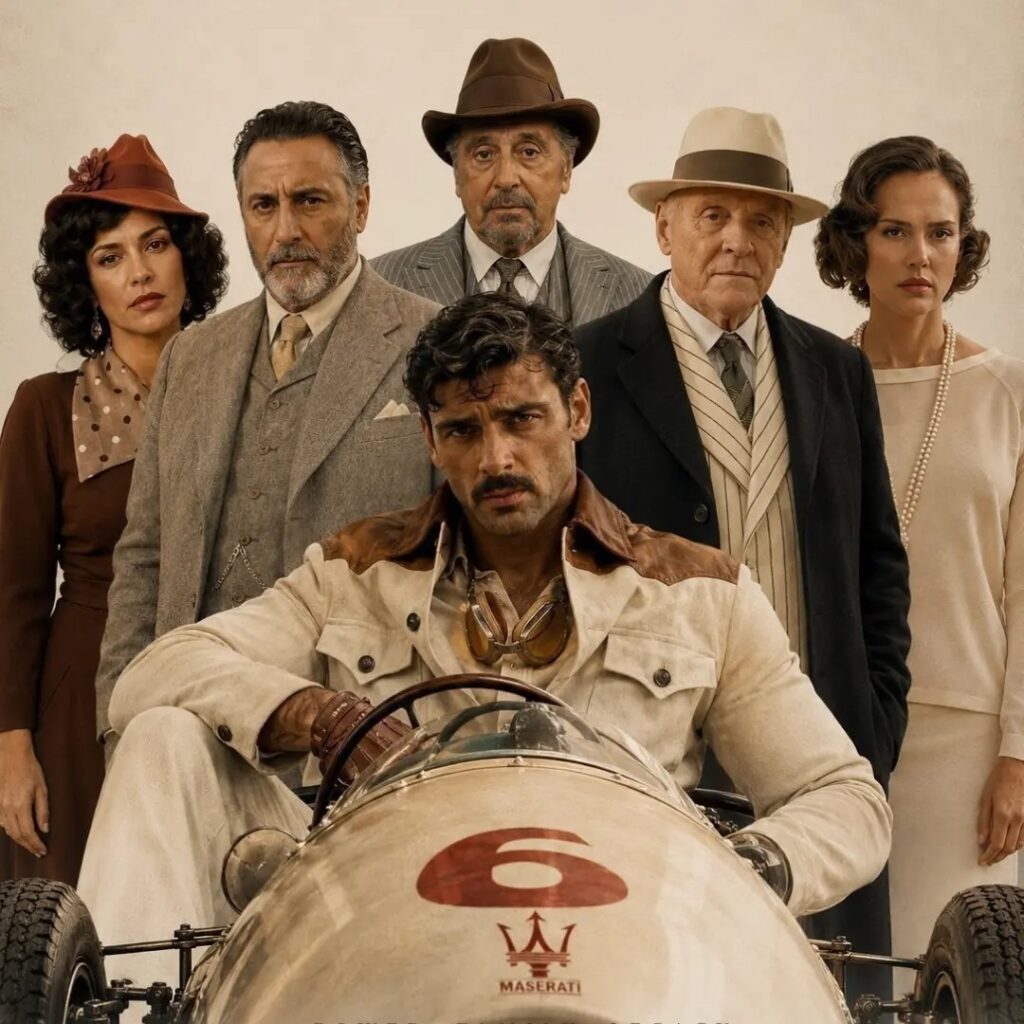 Al Pacino, Anthony Hopkins και Michele Morrone συναντούν τους αδελφούς Maserati στη νέα ταινία που φέρνει στην οθόνη μια θρυλική ιταλική ιστορία